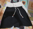 班尼路S&K系列裤子夏季短裤女装新款潮流宽松休闲三分裤小个子女生潮流 黑-纯色 【抗皱耐磨】 L 实拍图