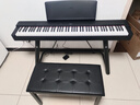 雅马哈（YAMAHA）电钢琴P225B/WH儿童成人初学88键重锤智能蓝牙便携式钢琴P125升级 新品P225B主机+单踏+稳固U架+琴凳大礼包 实拍图