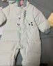 巴拉巴拉童装婴儿羽绒服连体衣2025宝宝冬装加厚哈衣爬服萌趣208425120214 实拍图