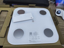 米家（MIJIA）小米智能体脂秤S400 白色 双接家用电子秤体重秤 高精准25项身体数据平衡测试 体重管理 减肥专用 实拍图