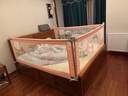 AOTGSSE爱蒂逊三面床围栏婴儿童床挡板床上防摔床围挡安全护栏床边床护栏 樱花粉萌萌兔 三面装 【更安全】 1.8米床【1.8+2.0+2.0】稳固无缝 实拍图