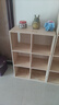 拜浦实木儿童书架落地置物架一体靠墙杂物柜书柜客厅简易收纳格子柜矮 全实木【加深6格】30x90 送防撞角 【全新实木   送货上门】 实拍图