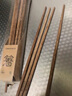 康巴赫筷子鸡翅木筷家用实木无漆无蜡筷子防滑耐高温套装10双装 实拍图