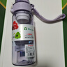 希乐塑料杯 tritan材质茶杯男女运动水杯学生带滤网杯子艳紫550ml 实拍图