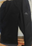 adidas轻薄舒适休闲梭织运动裤男装阿迪达斯官方轻运动   黑色   XL 实拍图