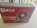 康巴赫炒锅不粘锅抗菌不锈钢炒菜锅红点六代双蜂窝锅电磁炉燃气灶通用 实拍图