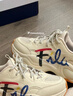 FILA FUSION斐乐官方潮牌女鞋BUBBLE老爹休闲跑步鞋百搭泡泡鞋 实拍图