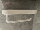 懒角落卫生间纸巾盒纸巾架免打孔壁挂式抽厕所纸盒置物架浴室手纸卷纸架 实拍图