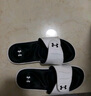 安德玛（UNDERARMOUR）Ignite 9女子软底运动休闲拖鞋3022717 白色100 36.5 实拍图