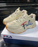 FILA FUSION斐乐潮牌女鞋硬糖厚底老爹鞋夏季新款时尚百搭运动休闲鞋 雪白-SW 36.5 实拍图