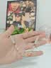 礼意久久玉石黄金锦鲤平安扣手链女款生日礼物女生圣诞节礼物送女友手串 实拍图