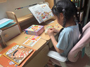 黑白调儿童C2儿童学习桌书桌椅套装写字桌升降桌中小学生家用课桌1.2m 实拍图