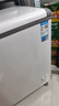 美的（Midea）271升双温双箱展示柜家商两用囤货雪糕冰柜大容量冷藏冷冻冷柜双门玻璃卧式保鲜冰箱BCD-271VMQ 实拍图