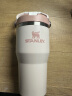 STANLEY 拎拎杯吸管杯水杯保温杯大容量办公不锈钢冰霸杯591ML-晶粉色 实拍图