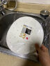 展艺蒸笼纸28cm*100张一次性食品级圆形包子馒头月饼面点蒸屉不沾垫纸 实拍图