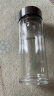 希诺双层玻璃杯男家用商务办公泡茶杯子过滤车载水杯XN-9302 345mL 实拍图