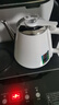 适用海尔茶吧机烧水壶通用配套小五环不锈钢壶茶台保温玻璃配件 双层防烫长嘴白色壶 实拍图