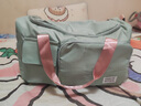 家妮儿孕妇待产包妈咪包收纳包行李袋旅游短途旅行包健身收纳袋产褥包 绿配粉-待产行李包 实拍图