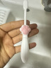 舒客宝贝儿童牙刷套装细软刷毛护龈小刷头猫爪牙刷防滑易握2-6岁3支装 实拍图