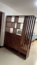 小木窝（XIAOMUWO） 隔断柜实木玄关间厅酒柜鞋柜屏风进门换鞋靠墙装饰柜功能储物 210876三门间厅柜 组装 实拍图
