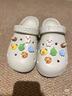 江博士全接触凉鞋 夏季男女包头凉鞋中大童儿童凉鞋S10242W005蓝/米 28 实拍图