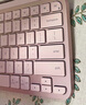 罗技（Logitech）大师系列 MX Keys Mini 简约无线蓝牙 高端办公键盘 智能键盘 语音键盘 背光时尚 超薄便携 玫瑰粉 实拍图