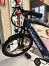 凤凰电助力自行车锂电变速电动山地车青少年通勤代步NFC仪表电瓶车 Q2深蓝/48V一体轮 10AH/禧玛诺7级变速/26寸 实拍图