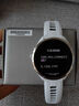 佳明（GARMIN）FR965运动智能手表腕表户外马拉松跑步铁三心率血氧游泳男表礼物 Forerunner 965 月光白 实拍图
