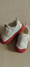 牧童幼儿园鞋春秋款室内鞋男童防撞学步鞋女宝宝小白鞋 英伦红1 22 实拍图