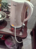 美的（Midea）烧水壶电热水壶电水壶 双层防烫 食品级304不锈钢 1500W快速沸腾 1.7L大容量 618提前抢 HJ1705 实拍图