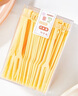 优奥一次性叉子【260支】水果签字母叉子塑料双齿甜品小吃叉子食品级 实拍图