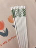 COOKSS陶瓷筷子家用防霉防滑抗菌率99.9%家庭分餐一人一筷高档餐具套装 实拍图