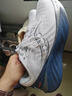 Saucony索康尼彭于晏同款胜利22跑步鞋男缓震舒适慢跑鞋白深兰41 实拍图