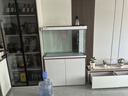 森森（SUNSUN）鱼缸水族箱客厅免换水风水家用金鱼缸 1米长 34.6cm宽 时尚底滤(黑白灰可选) 实拍图