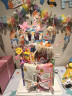 多美忆零食蛋糕diy材料生日场景布置女孩快乐儿童公主蛋糕装饰插件模型 实拍图