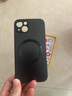 奶小鸭 【AG磨砂】适用苹果13手机壳 iphone13保护套magsafe磁吸充电超薄磨砂全包防摔男女款 石墨黑 实拍图