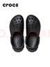 卡骆驰crocs贝拉洞洞鞋沙滩鞋包头女鞋厚底拖鞋|210062 黑色-001(含智必星） 37 (230mm) 38 实拍图