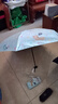 天堂伞太阳伞防晒女小巧便携晴雨伞折叠五折伞口袋遮阳伞超轻广告定制 宠爱 - 天蓝色 实拍图