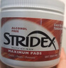 STRIDEX美国进口水杨酸棉片组合装(温和型+加强型)55片*2 控油深层清洁 实拍图