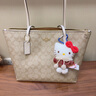 伊美娃娃HelloKitty公仔书包挂件玩偶背包挂饰钥匙扣毛绒小挂件女生日礼物 实拍图