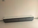 欧来比岩板电视柜茶几组合套装现代简约家用电视柜小户型家用电视机地柜 灰色+白色岩板【加厚进口岩板】 2米电视柜 实拍图