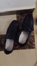 红蜻蜓闰月鞋春夏款男士爸爸一脚蹬软面皮商务休闲皮鞋男WTA42860黑色42 实拍图