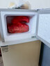 长城（GREAT WALL FRIDGE）家用迷你小冰箱小型冷冻冷藏保鲜宿舍出租房办公室节能省电双开门电冰箱 玫瑰金70L【一级能效 全国联保】 实拍图