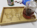 逸集加厚耐热玻璃茶水分离泡茶壶透明红茶茶具冲茶器家用大容量花茶壶 蘑菇杯500ML+4茶杯+竹托盘 实拍图
