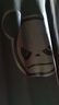 HI PANDA你好熊猫短袖T恤男美式高街痞帅个性夏季舒适透气重磅纯棉五分袖 【100%纯棉】-深灰#JDP熊猫粉笔 L 实拍图