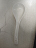 斯凯绨（Sky Top）大号汤勺陶瓷调羹饭勺子餐勺骨瓷纯白家用餐具马戈1件装 实拍图