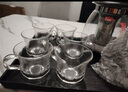 紫丁香茶具整套玻璃茶杯茶壶套装家用办公茶水分离壶泡茶壶礼盒功夫茶具 实拍图