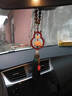 迪加伦新款桃木莲花汽车挂件国风高挡车内出入平安吊饰车载后视镜挂饰 实拍图