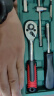 绿林（GREENER）六角套筒扳手套装工具家用汽修车工具套装棘轮扳手工具箱全套 实拍图