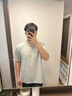 美式解构拼接t恤男夏季boxy版型太空棉短袖cleanfit宽松休闲上衣 【重磅高质量清仓】鹿LC14灰色 XL 建议体重120-135斤可穿 实拍图